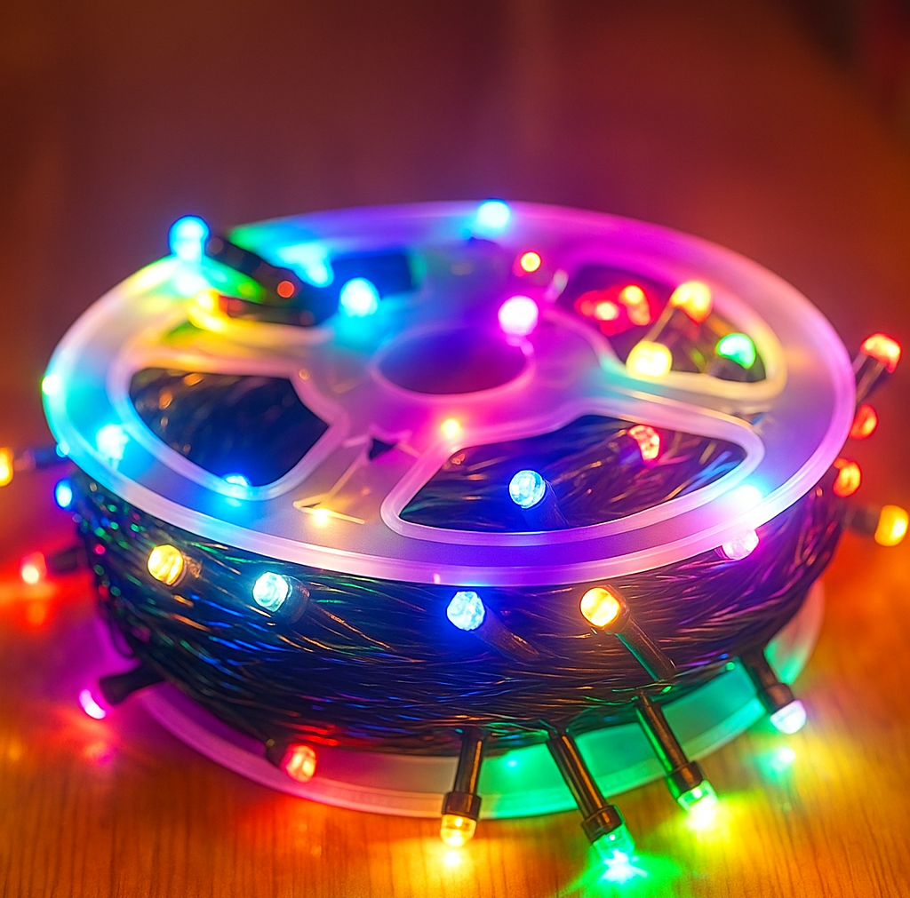 LED Коледни Лампички – 20 метра светлинна