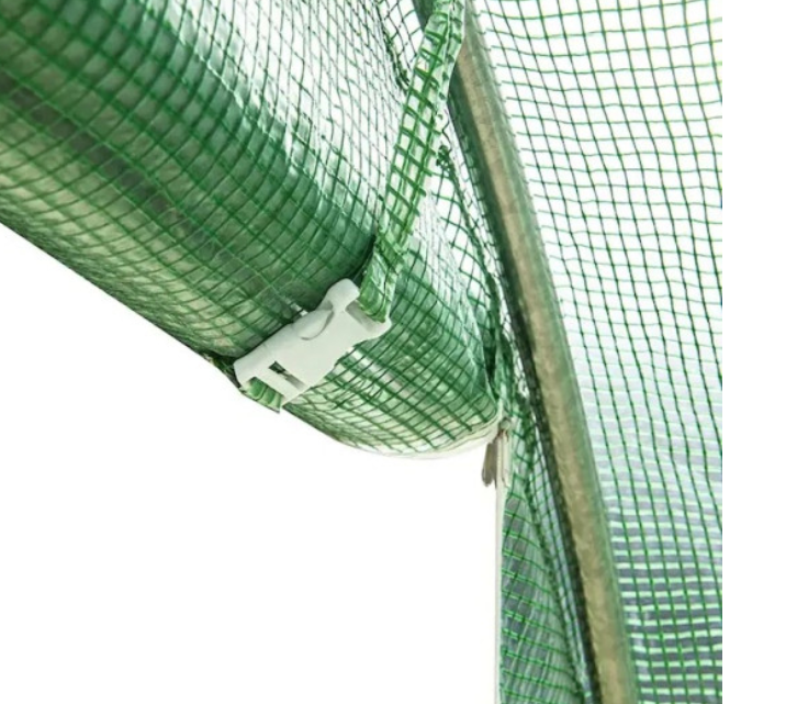 Тунелна Оранжерия 4×3×2 м с 2 врати и 8 прозореца - Image 4