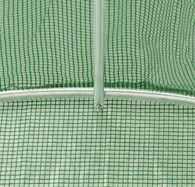 Тунелна Оранжерия 4×3×2 м с 2 врати и 8 прозореца - Image 3