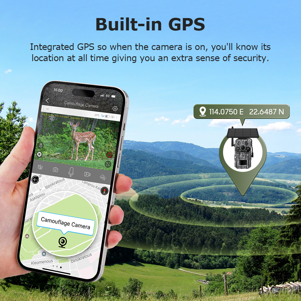 Ловна камера HC808-4G-GPS – 6MP Super HD, вграден GPS, 4G SIM слот - Image 7