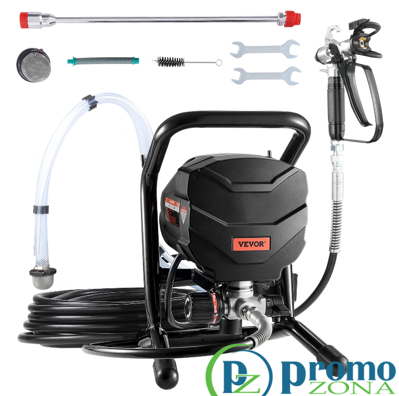 Машина за безвъздушно боядисване VEVOR RP8623S – 650 W, 3000 PSI